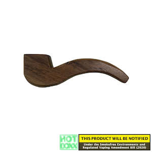 Large Curved Wooden Pipe