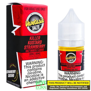 Vapetasia strawberry custard aka Killer Kustard Strawberry - 30ml