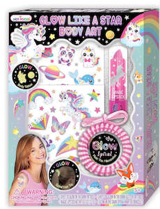 Glow Like A Star Body Art Glow In The Dark