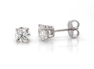 Diamond Ear Studs 1.4ct TDW