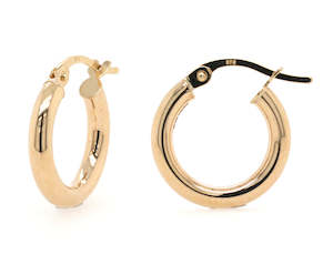 Gold Hoops - 10mm