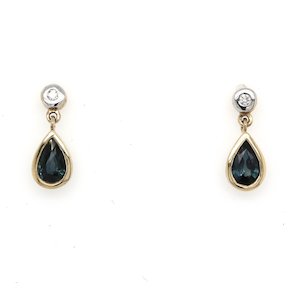 Classic Pear Shaped Drop Earrings