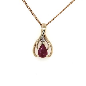 Fancy Pear Shaped Pendant