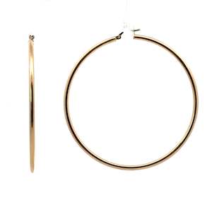 Large Gold Hoops