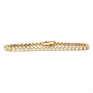 Bracelets 1: Rub-Over Tennis bracelet 3.3ct TDW