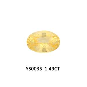 Yellow Sapphire Oval 1.49ct