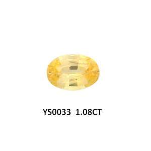 Yellow Sapphire Oval 1.08ct