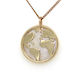 World Map Pendant