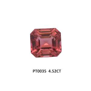 Pink Tourmaline Octagon Step Cut 4.52ct