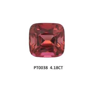 Pink Tourmaline Cushion Cut 4.18ct