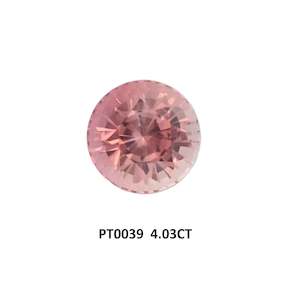 Baby Pink Tourmaline Round 4.03ct