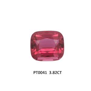 Pink Tourmaline Cushion Cut 3.82ct