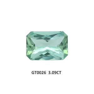 Green Tourmaline Octagon Step Cut 3.09ct