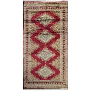 Carpet: Hand-knotted Small Wool Runner  121cm x 200cm