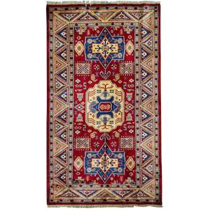 Hand-knotted Small Wool Rug  94cm x 152cm