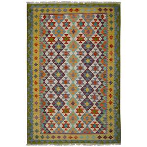 100% Wool Kilim Rug 150cm x 194cm