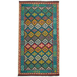 100% Wool Kilim Rug  151cm x 206cm