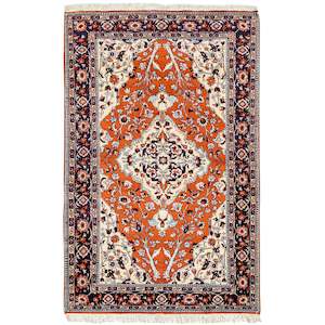 Hand-knotted Ardabil Persian Rug 163cm x 267cm