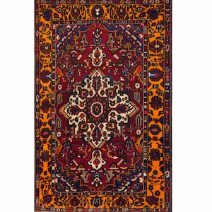 Carpet: Stunning Hand-knotted Wool Persian Bakhtiari Rug 200cm x 318cm