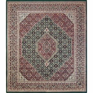 Hand-knotted Wool Bijar Rug 259cm x 299cm