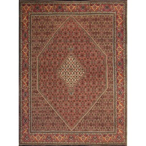 Super Fine Hand-knotted Persian Wool Bijar Rug 266cm x 335cm