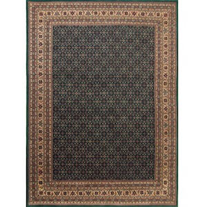 Carpet: Hand-knotted Wool Bijar Persian Design Rug 270cm x 351cm