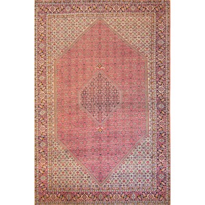 Super Fine Hand-knotted Persian Wool Bijar Persian Rug 245cm x 360cm