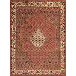 Super Fine Hand-knotted Wool Bidjar Persian Rug 246cm x 342cm