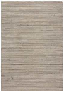 Solid Modern Cream Colour Wool Rug