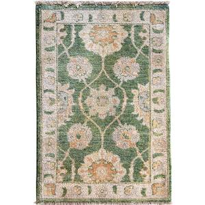 Hand-knotted Wool Traditional Extra Small Rug 63cm x 84cm