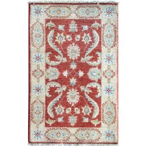 Hand-knotted Wool Extra Small Rug 58cm x 91cm