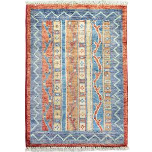 Hand-knotted Wool Extra Small Rug 45cm x 60cm