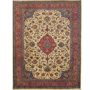 Fine Hand-knotted Wool Persian Saruk Rug  250cm x 333cm