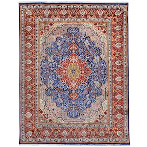 Fine Hand-knotted Traditional Wool Rug 240cm x 314cm