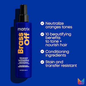 spray / treatment / heat protect: Brass Off All-In-One Toning Leave In Spray