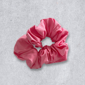 Scrunchies: Cotton Scrunchie Pink