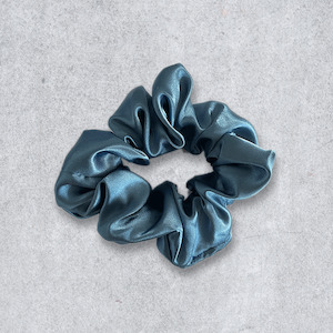 Silky Scrunchie Blue