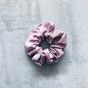 Cotton Scrunchie Blush Spot