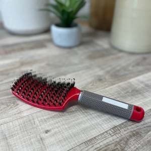 Red Hair Brush