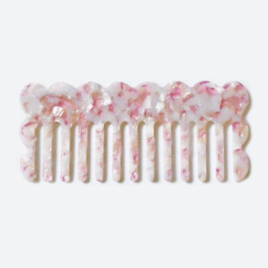 Blush Wide Tooth Comb