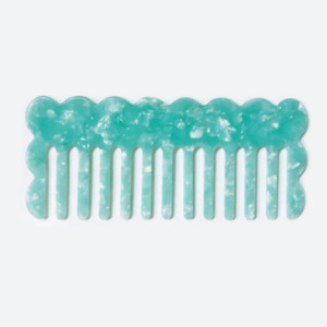 Hair Brush Combs: Mint Wide Tooth Comb