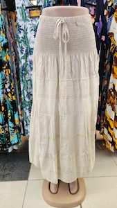 Beige Boho Skirt or Tube Dress {Facebook Live No: 25}