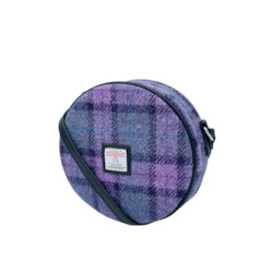 Accessories: Harris Tweed Bannock Round Bags