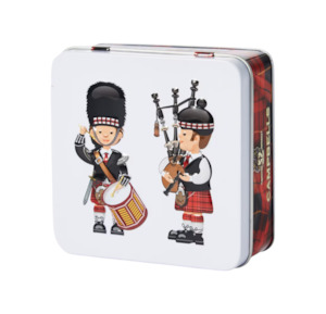 Bagpiper Tin Shortbread