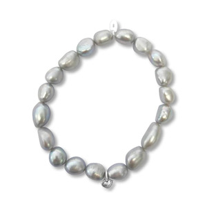 Fresh Water Keshi Silver Pearls