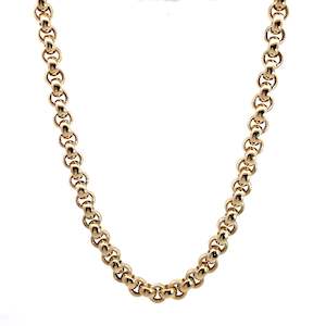 9ct Yellow Gold Solid Gold Belcher Chain