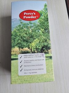 Percys Powder: 60 sachets, Natural Product. Percy’s Original Formula