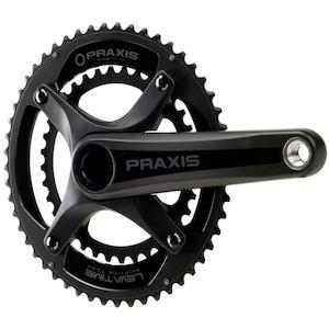 Cranks: Praxis - Zayante Carbon DM M30 Road Cranks