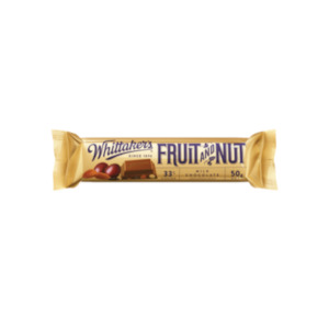 Whittaker's Fruit and Nut Chunks Bar - 50g