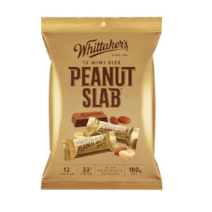 Whittaker's Peanut Slab - Mini Slab 180g